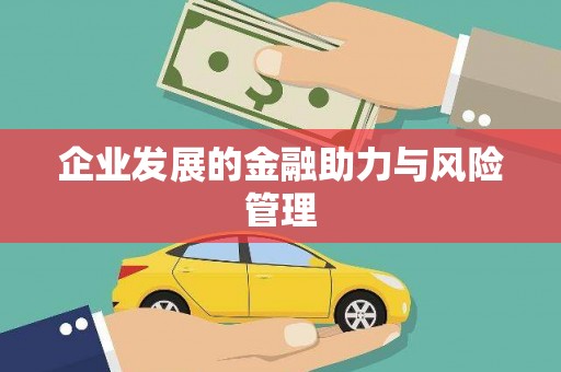 甘德企业发展的金融助力与风险管理