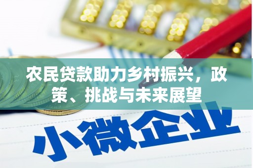 甘德农民贷款助力乡村振兴，政策、挑战与未来展望